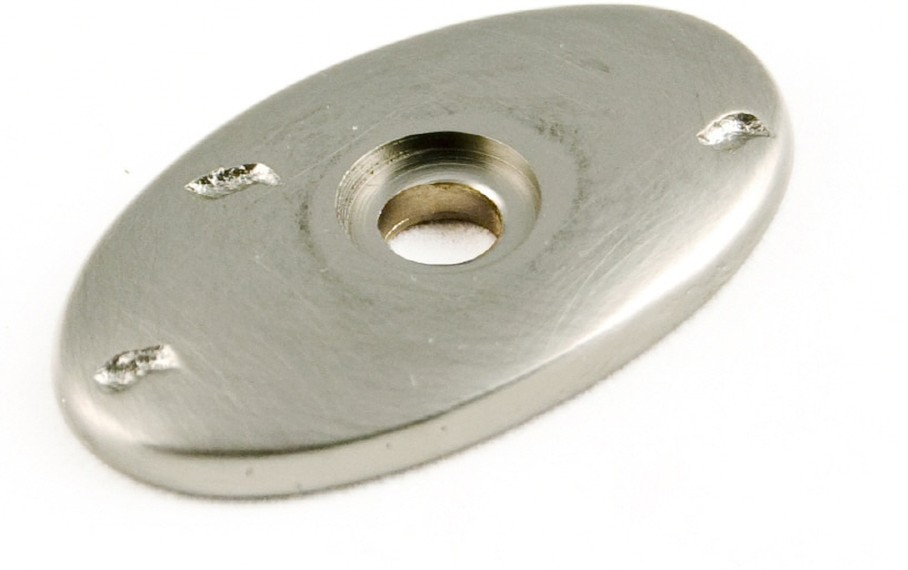 Satin Nickel Cabinet Backplate
