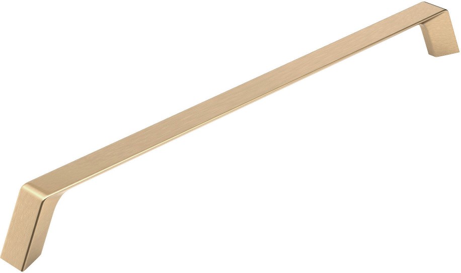 Avebury 10-1/8-in , 256mm Center to Center Champagne Bronze Rectangular Handle Drawer Pulls