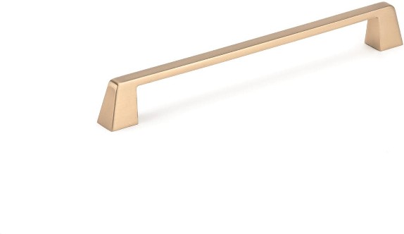 Stirling 8-13/16-in , 224mm Center to Center Champagne Bronze Rectangular Handle Drawer Pulls