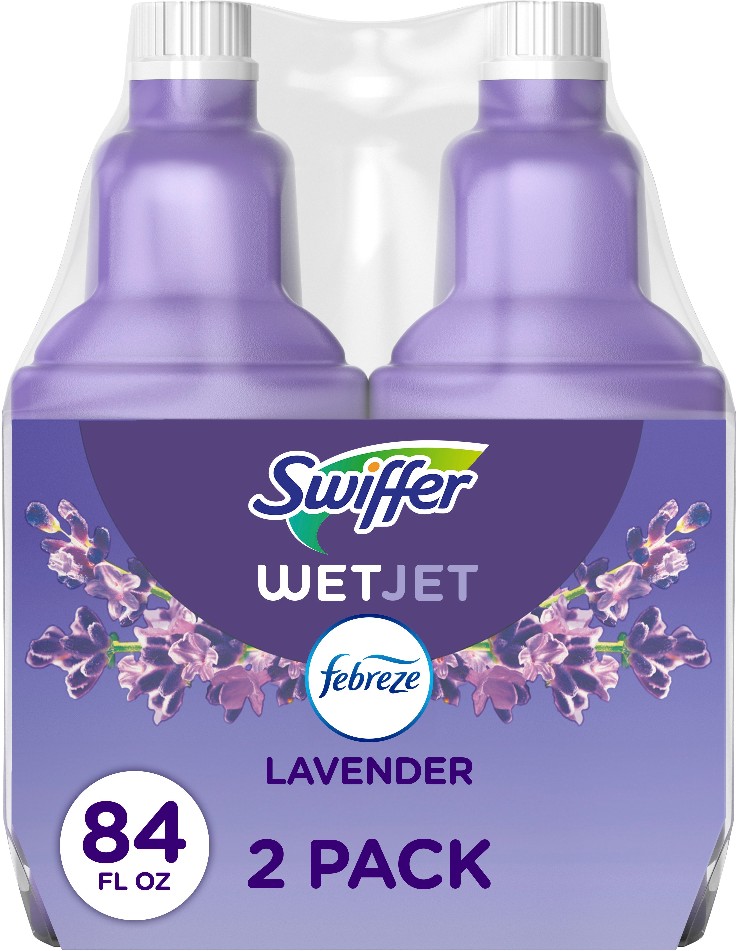 WetJet Refill Lavender Liquid Floor Cleaner 2 -Count