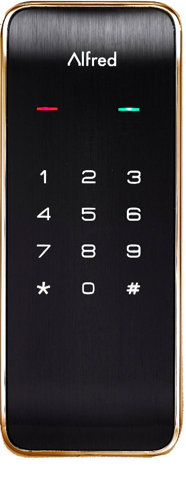 DB2 Gold Smart Lock Electronic Deadbolt Bluetooth Touchscreen Keypad