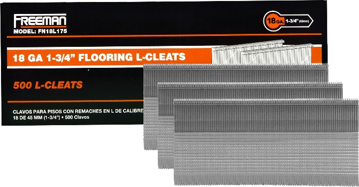 1-3/4-in 18 -Gauge Bright Smooth Shank Adhesive Collated Flooring Nails 500 -Per