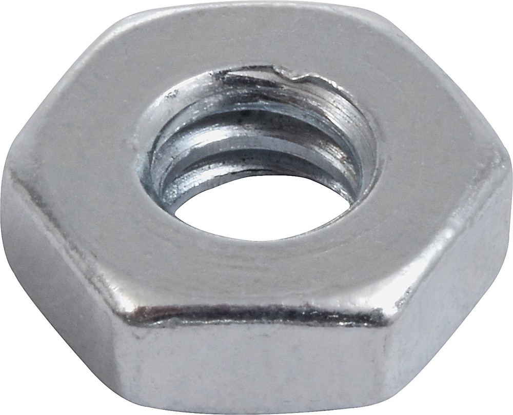 #10 x 24 Zinc-plated Steel Hex Nut ( 20 Count )