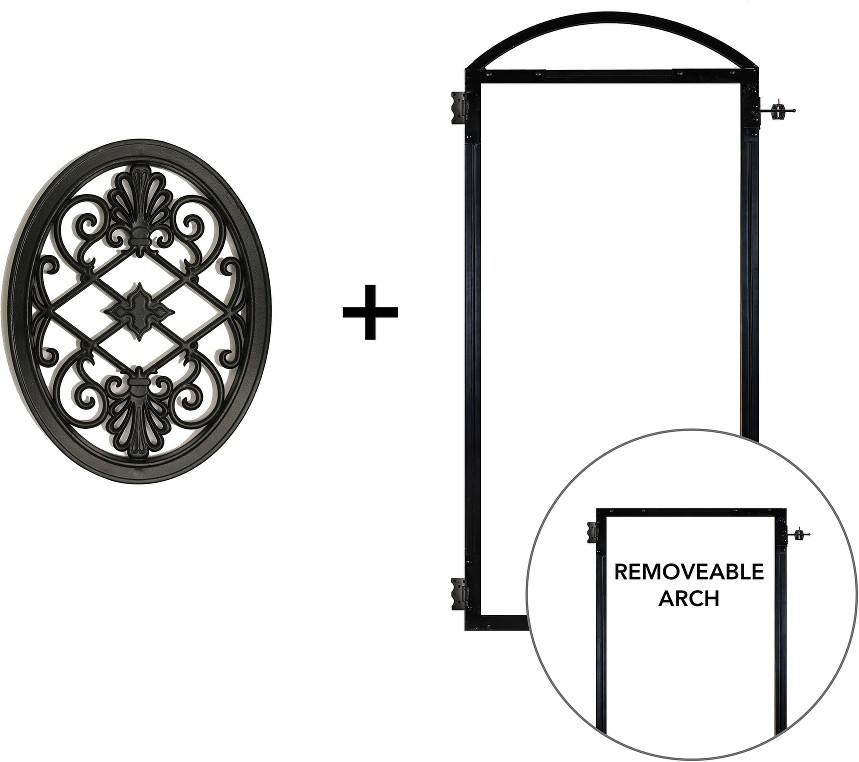 34-3/4-in Black Gate frame kit