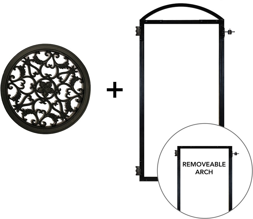 34-3/4-in Black Gate frame kit