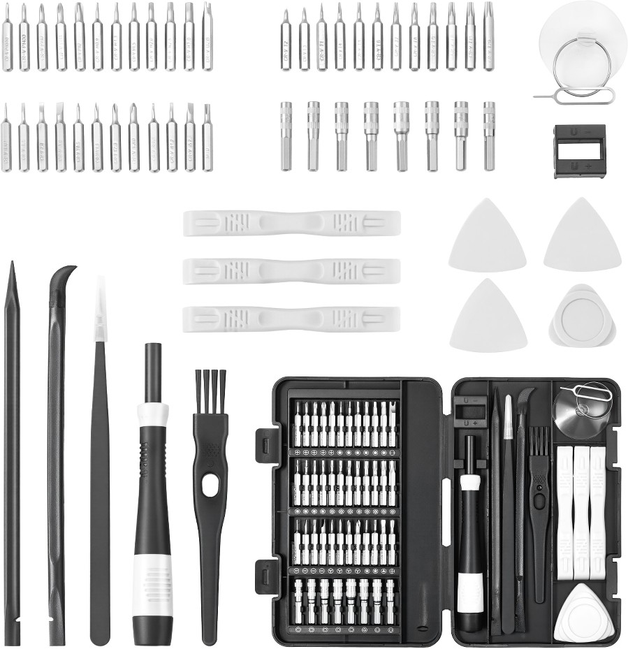 59-Piece Precision Screwdriver Set 59 -Piece 6-in Magnetic Multi-Bit Screwdriver Set