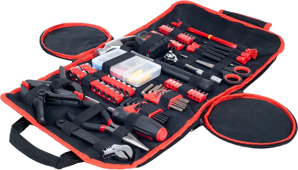 86 -Piece Household Tool Set with Soft Case