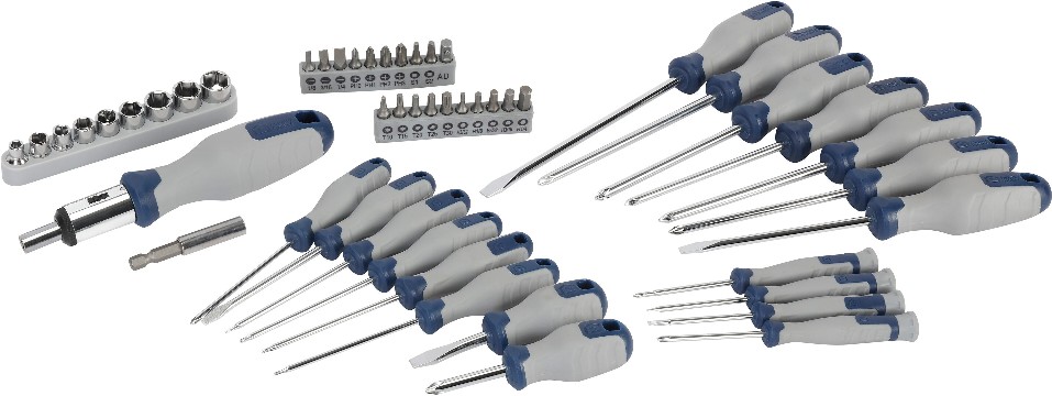 50-Piece 6-in Magnetic Multi-bit Screwdriver Set