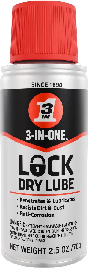 3-IN-ONE Ounce(s) Lock dry lube