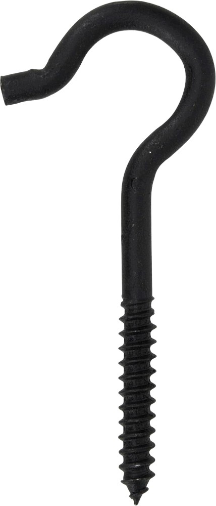 0.125-in Black Steel Ceiling hook