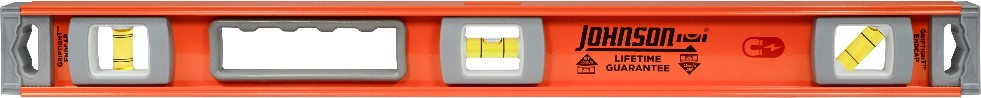 Aluminum 24-in 3 Vial Magnetic I-beam level