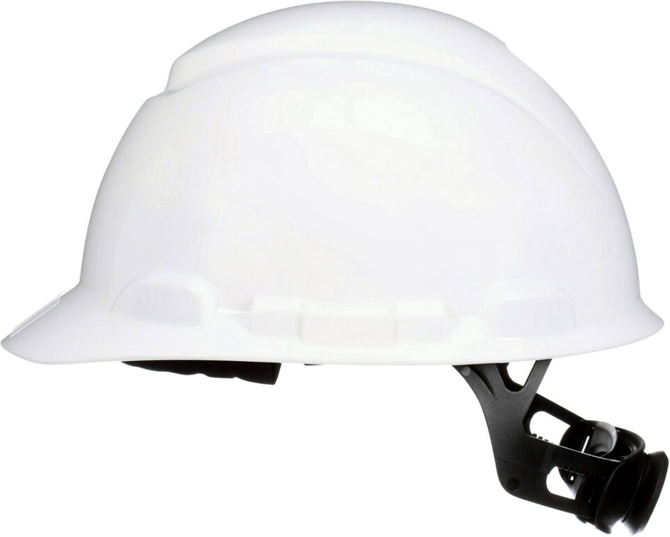 Quick Adjusting Ratchet Type I Class G E White Hard Hat