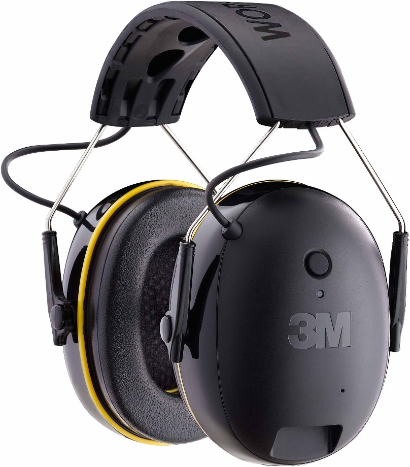 WorkTunes Connect Reusable Cordless Hearing Protection Earmuffs Bluetooth Compatibility 24 dB dB Noise Reduction Rating