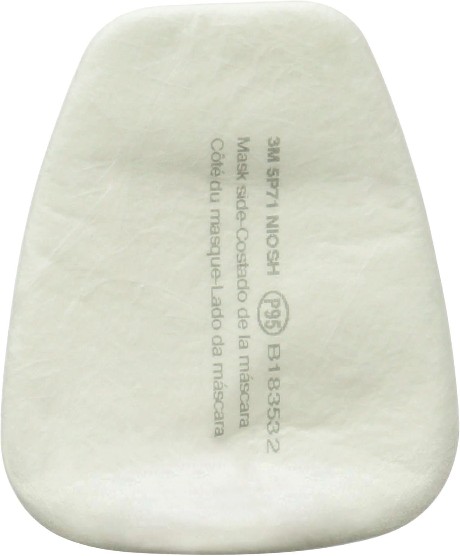 White Disposable P95 Multi-Purpose Cartridge/Filter 6 -Pack
