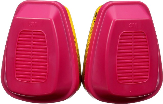 Pink Disposable P100 Multi-Purpose Cartridge/Filter 2 -Pack