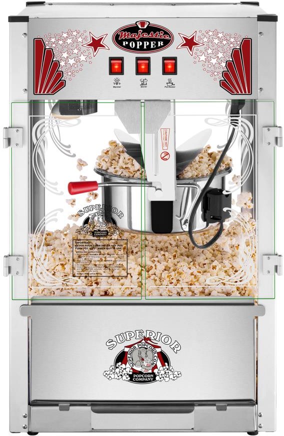 1-Cup Stainless steel Oil Countertop Popcorn machine
