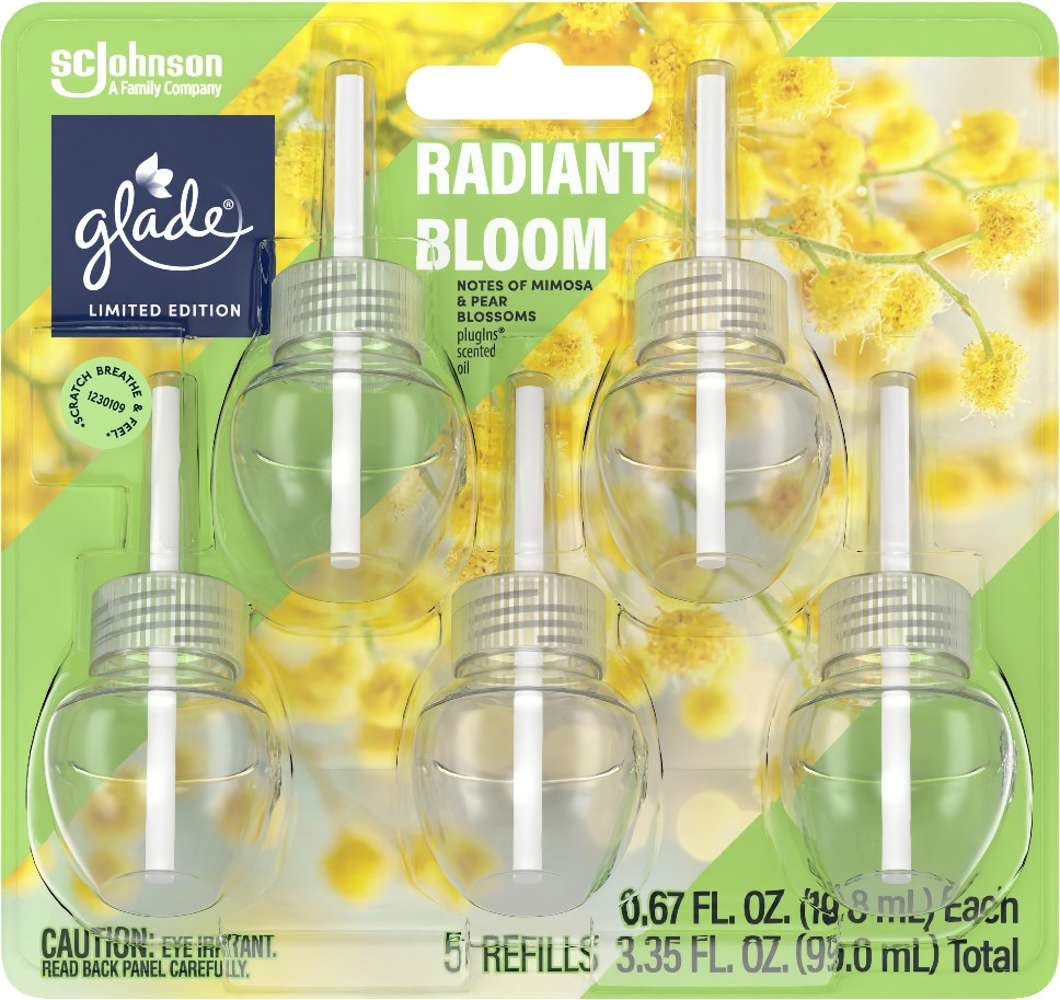 0.67 -fl oz Radiant Bloom Refill Air Freshener 5 -Pack