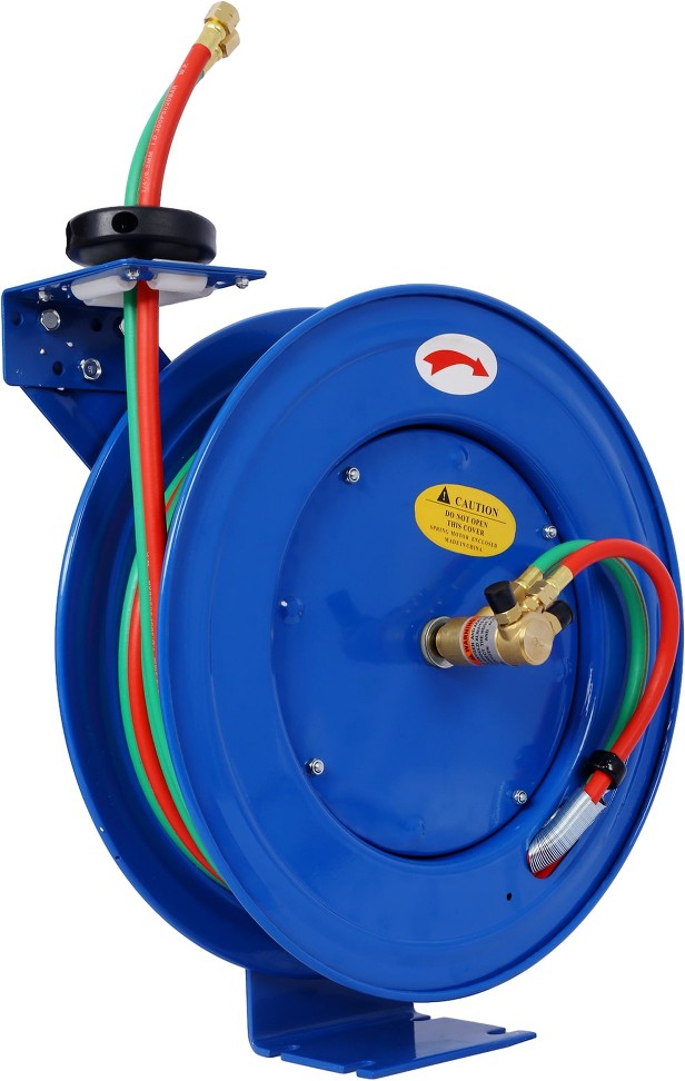 1/4-in 50-ft Welding Hose Reel Retractable