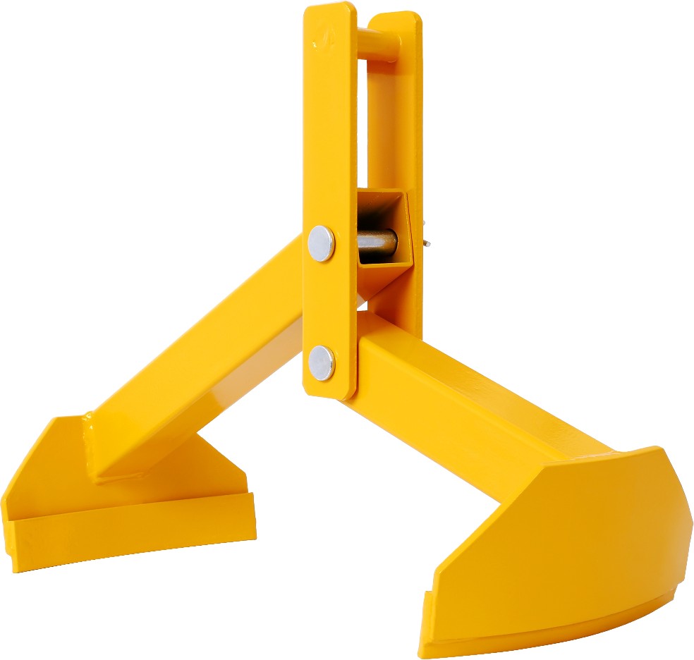 Steel Drum Lifter- Secure Reliable Heavy Duty 1100 Lbs Working Load Limit (wll),yellow