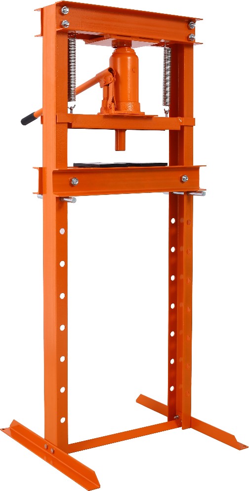 Orange 12-Ton Steel Hydraulic Floor jack