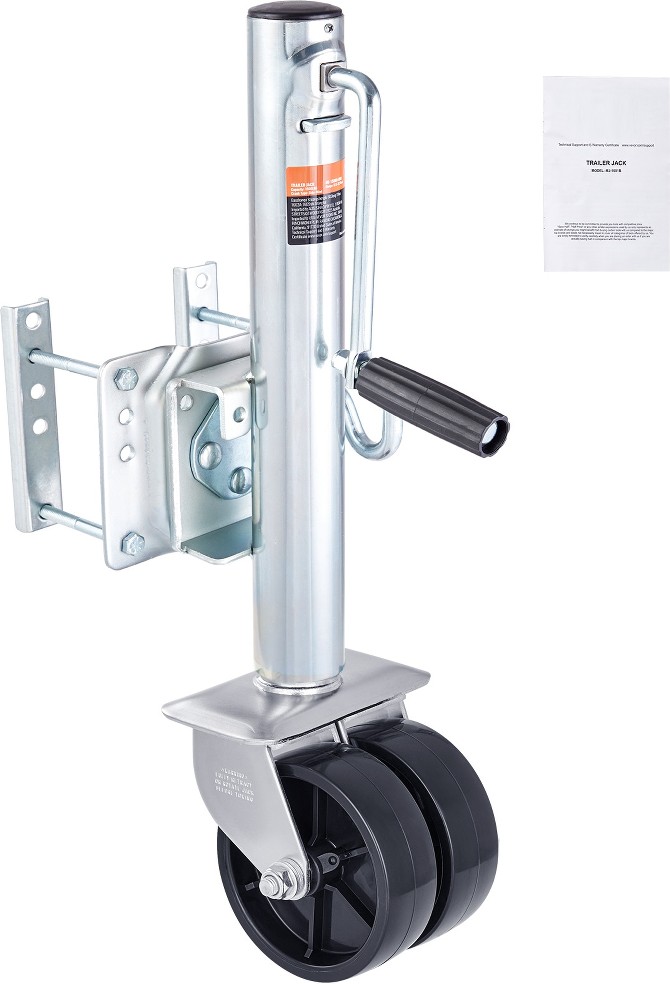 Silver 0.9-Tons Steel Forklift jack