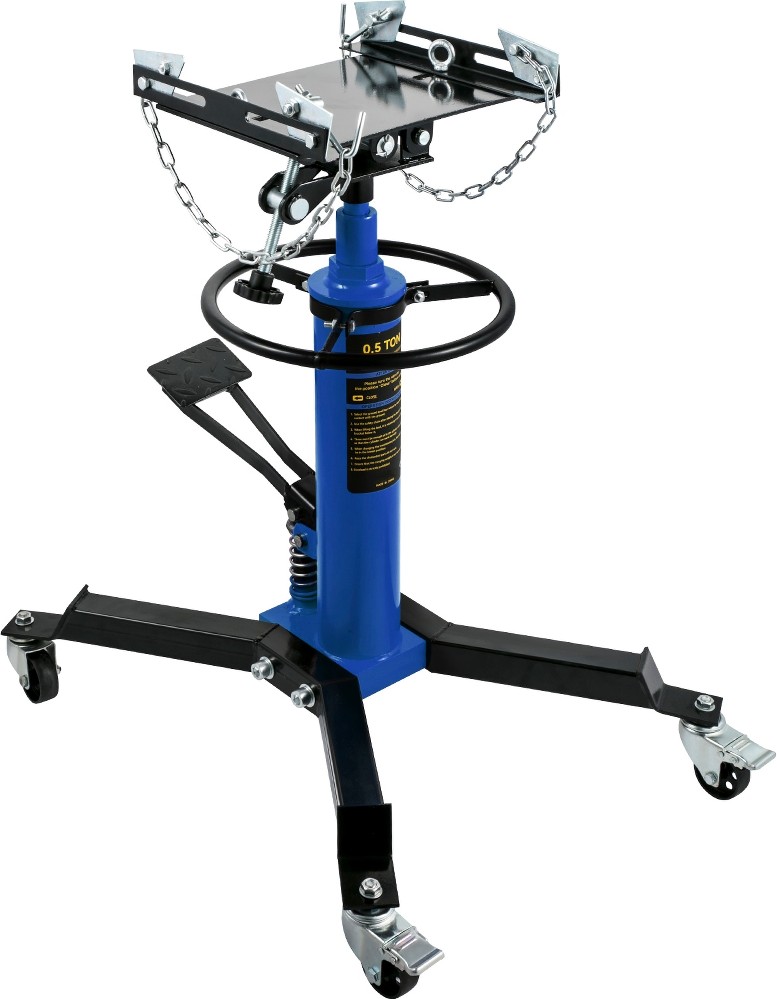 Blue 0.5-Ton Steel Hydraulic Transmission jack