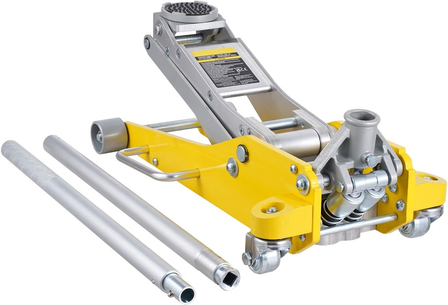 Multiple colors/finishes 3-Ton Aluminum Hydraulic Low profile floor jack