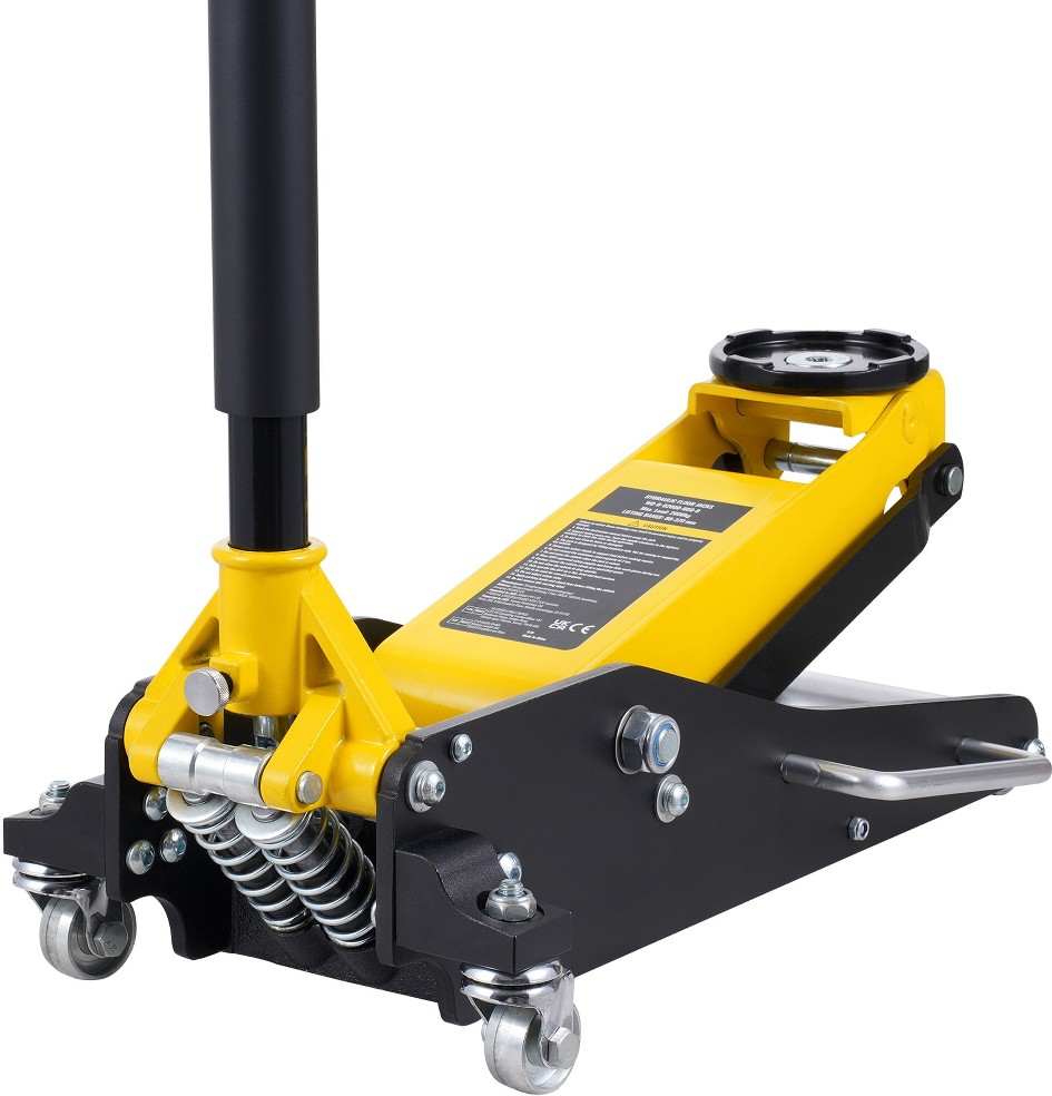 Multiple colors/finishes 2-Ton Aluminum/Steel Hydraulic Low profile floor jack