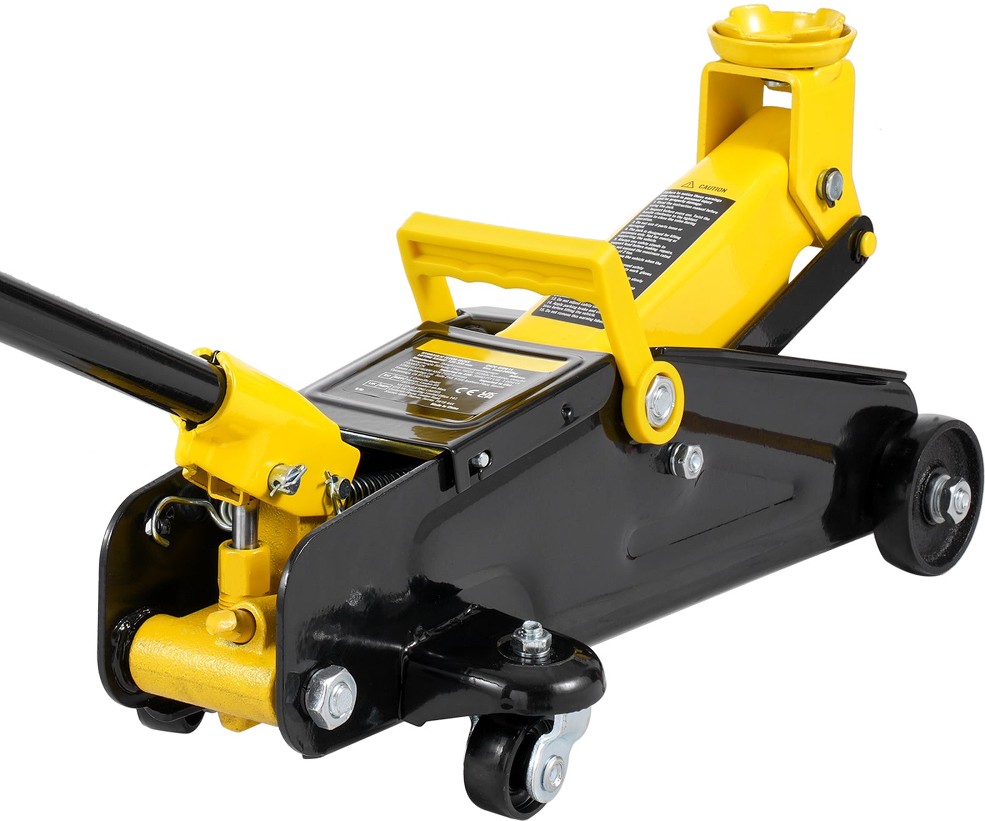 Multiple colors/finishes Steel Hydraulic Low profile floor jack
