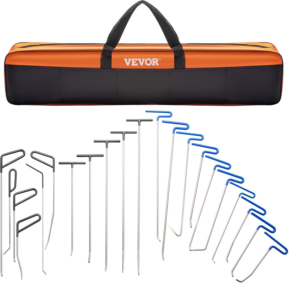 Rods Dent Removal Kit, 21 Pcs Paintless Dent Repair Rods
