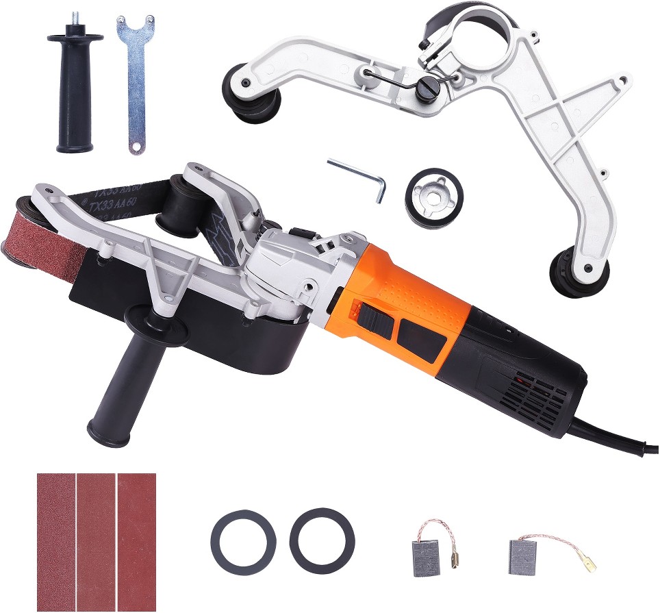 1000w Pipe Tube Polisher Sander. 6 Variable Speeds 1100-3200-RPM