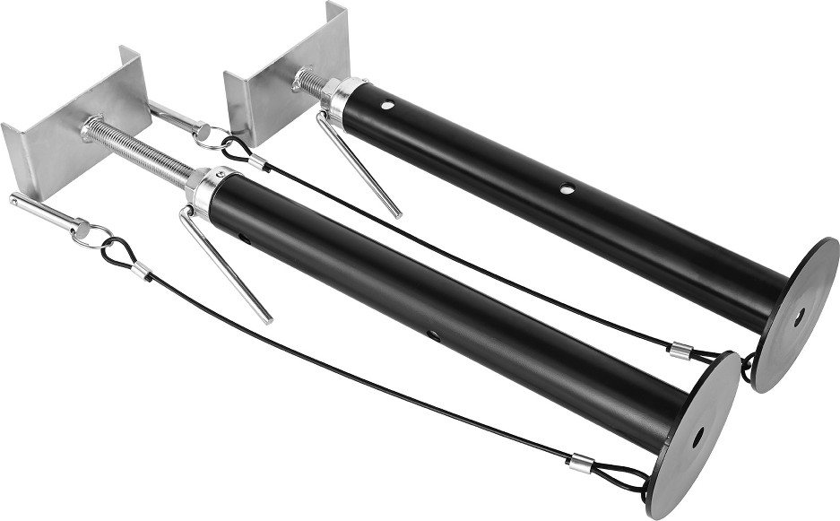 Black 2.27-Ton Steel Portable jack
