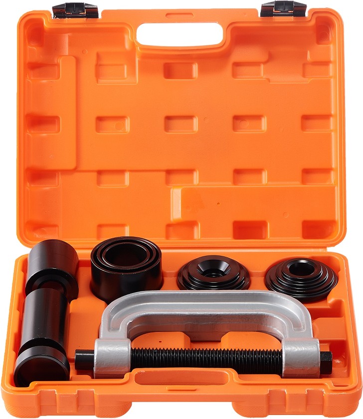 10-piece Ball Joint Press Set. C-press Tool For 2wd and 4wd Vehicles. Heavy-duty Joint Disassembly and Assembly Kit For Auto Repairs