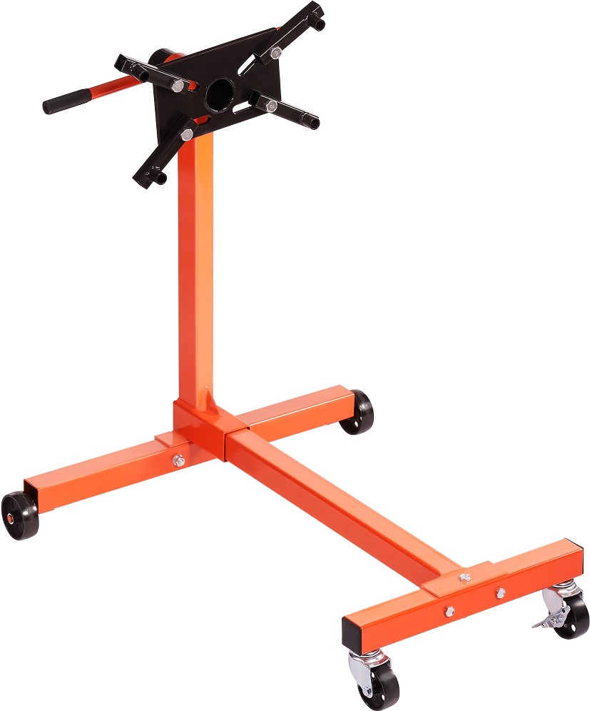 Orange 0.375-Ton Steel Manual Jack stand