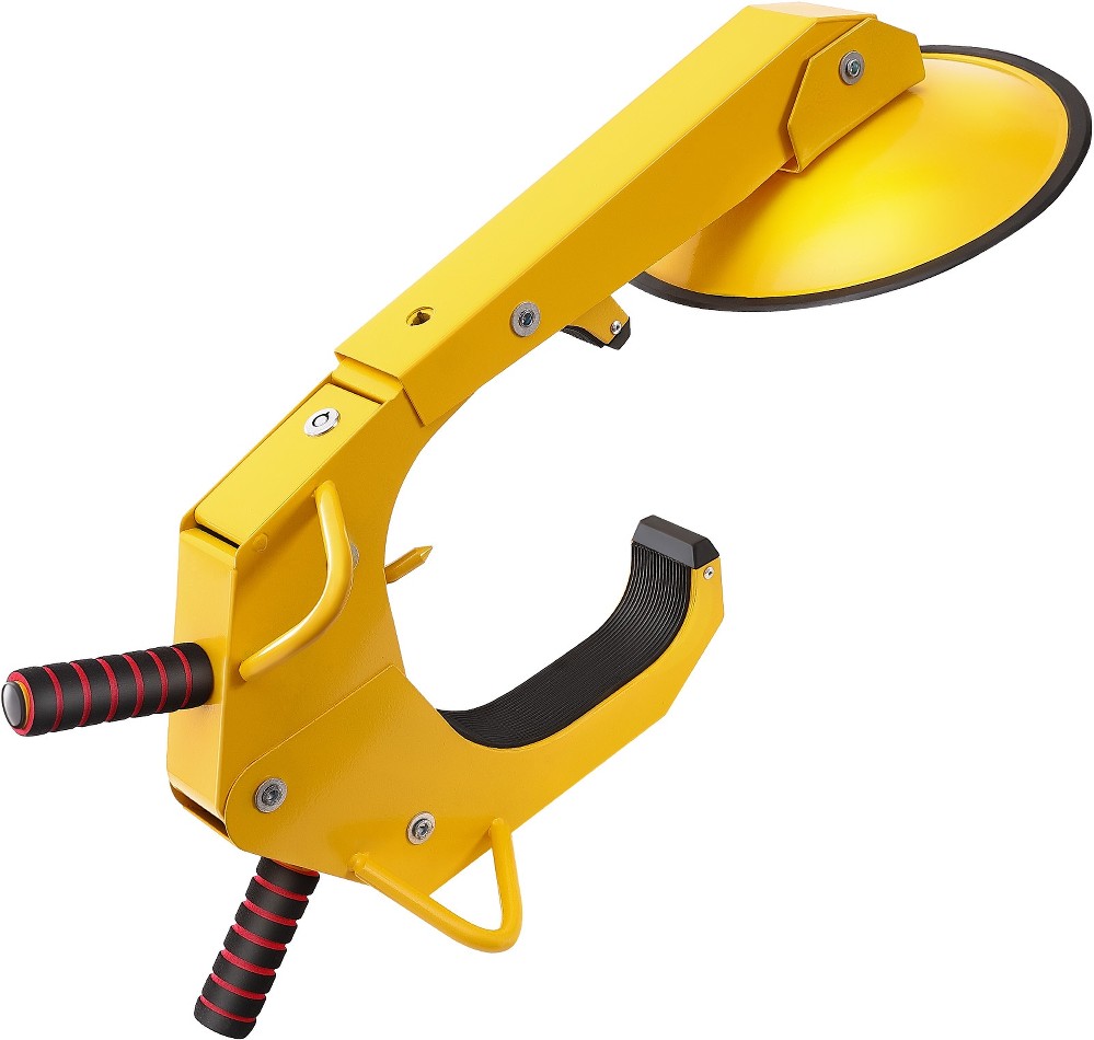 Wheel Lock Clamp, Trailer Wheel Lock, Heavy-duty Anti Theft Tire Lock, Adjustable Tire Boot Lock