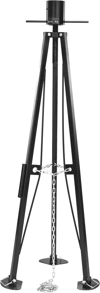 Black 2.27-Ton Steel Portable jack