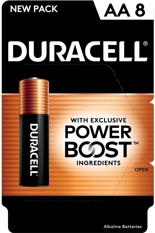 Coppertop Alkaline AA Batteries ( 8 -Pack)