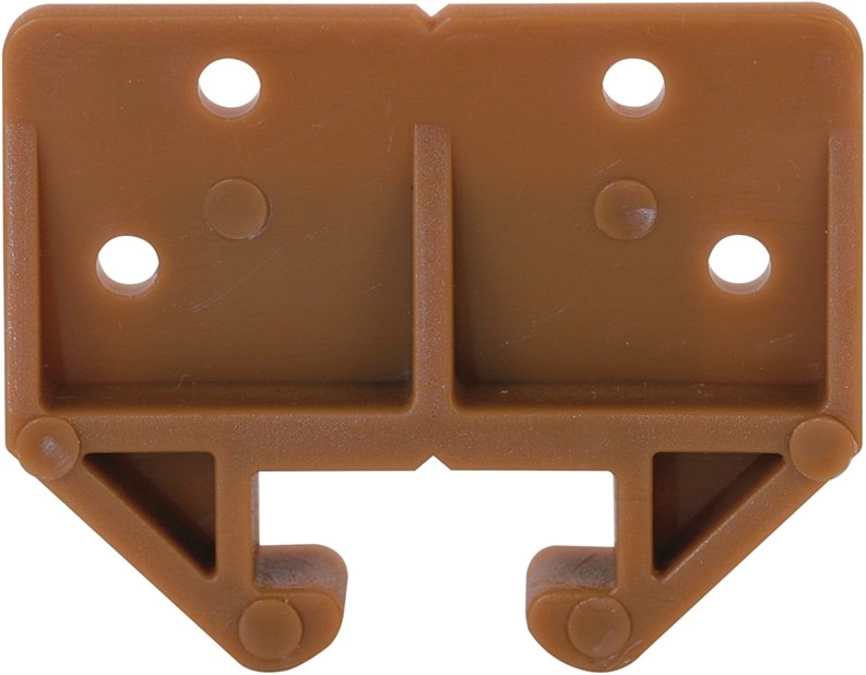25 -Pack Brown Brown Mounting template