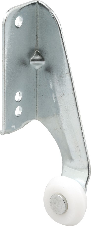 2 -Pack Silver Zinc Plated Glide/Roller