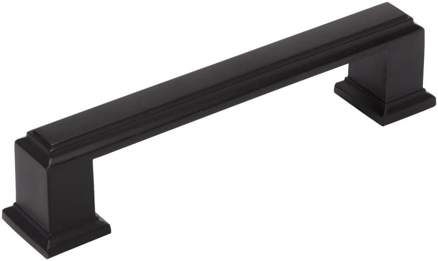 Matte black Rectangular Modern Cabinet Knob