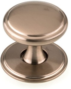 Aspen 1-9/16-in Champagne Bronze Round Transitional Cabinet Knob