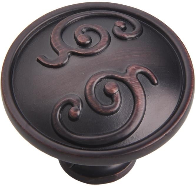 1-3/10-in Oil rubbed bronze Mushroom Modern Cabinet Knob