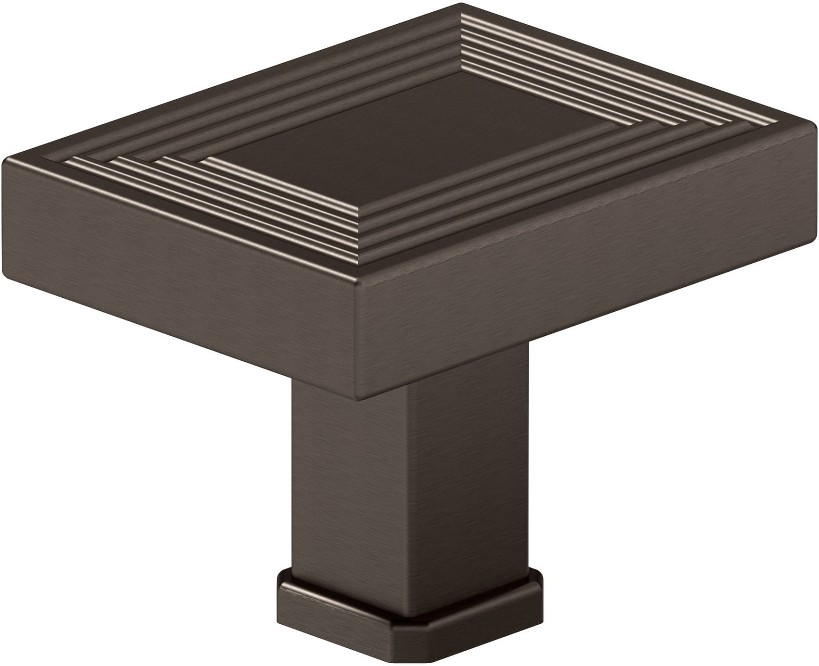 Como 1-3/4-in Honey Bronze Rectangular Transitional Cabinet Knob