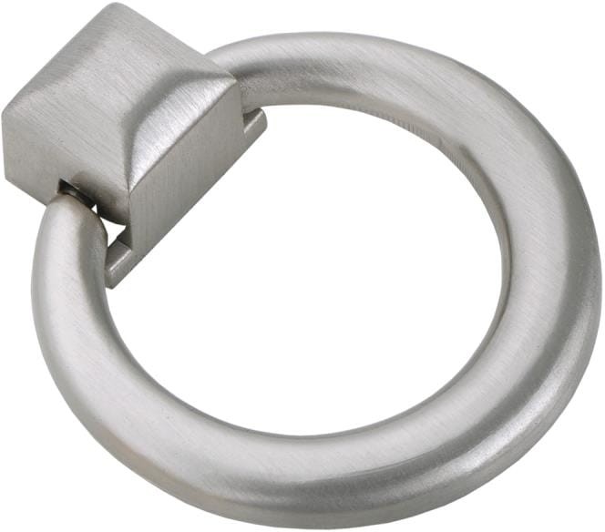 HW280XXX Brushed Nickel Round Classic Cabinet Knob