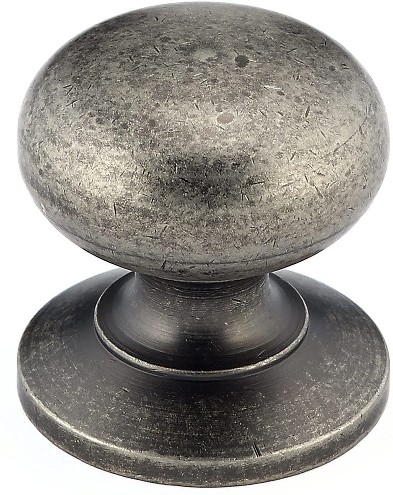 Prairie 1-1/4-in Pewter Mushroom Traditional Cabinet Knob