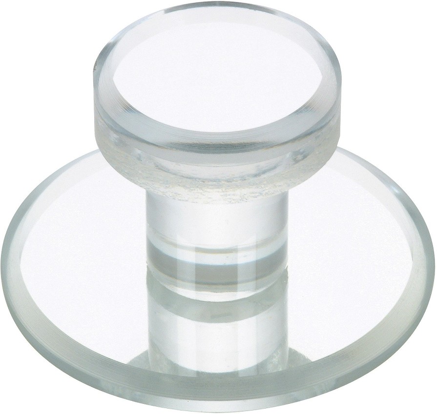 Mornac 1-7/8-in Clear Round Contemporary Cabinet Knob