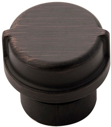Pipeline 1-1/4-in Vintage Bronze Cylindrical Industrial Cabinet Knob 10 -Pack