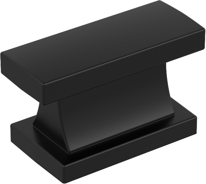 Socle 1-7/16-in Rectangular Transitional Cabinet Knob