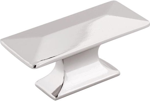 Bungalow 2-5/16-in Polished Nickel Rectangular Contemporary Cabinet Knob