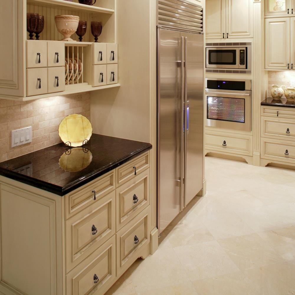 Pewter Rectangular Rustic Cabinet Knob